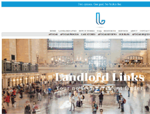 Tablet Screenshot of landlordlinks.net